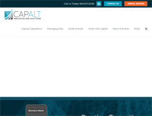 Tablet Screenshot of captivealternatives.com
